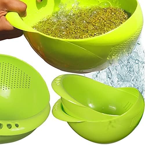 0081 Virgin Rice Bowl Durable Plastic Strainer ,Water Strainer | Vegetable & Fruits Washing Bowl 0081 Virgin Rice Bowl Durable Plastic Strainer ,Water Strainer | Vegetable & Fruits Washing Bowl